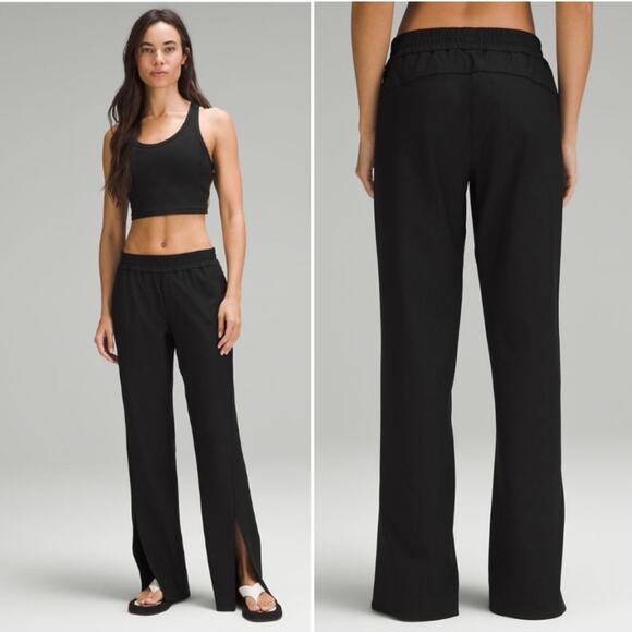 Lululemon Lab Stretch Cupro Split Pants - Picture 1 of 10